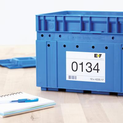 Etiket HERMA 4676 105x148mm A6 premium wit 400stuks