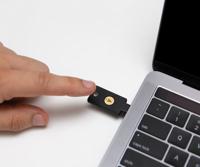 Yubico - YubiKey 5C NFC - Two Factor Authentication USB and NFC Security Key, Fits USB-C Ports and Works with Supported NFC Mobile Devices - Protect Your Online Accounts with More Than a Password - thumbnail