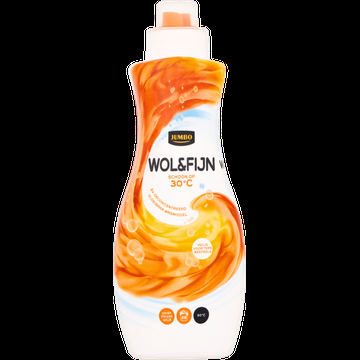 Jumbo Wol & Fijn 2x Geconcentreerd Vloeibaar Wasmiddel 28 wasbeurten Jumbo Wol & Fijn 2x Geconcentreerd Vloeibaar Wasmiddel 28 wasbeurten