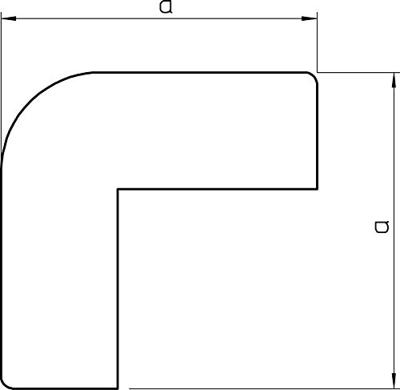 OBO Bettermann 6154417 Montageaccessoire (b x h) 20 mm x 10 mm Zuiver wit 1 stuk(s)