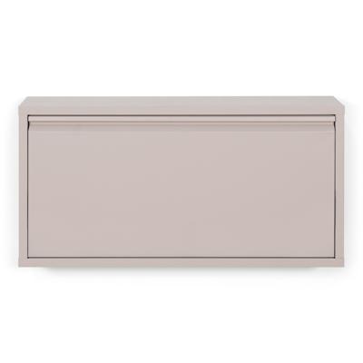 Schoenenkast Bobbie 1 lade Silky Taupe (4 paar schoenen)