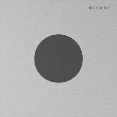 Bedieningsplaat Geberit Type 40 Met Batterijvoeding Round Easy To Clean Geborsteld RVS