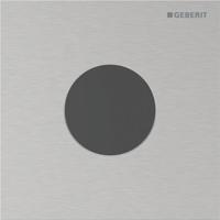 Bedieningsplaat Geberit Type 40 Met Batterijvoeding Round Easy To Clean Geborsteld RVS - thumbnail