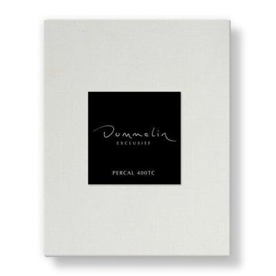 Dommelin Dommelin Topper Hoeslaken Uni Percal 400TC 728 Ecru 100x210/9