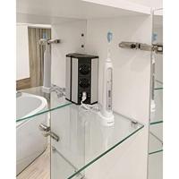 EVOline 159360001300 Stekkerdoos 3-voudig Zwart, Zilver Randaarde stekker 1 stuk(s) - thumbnail