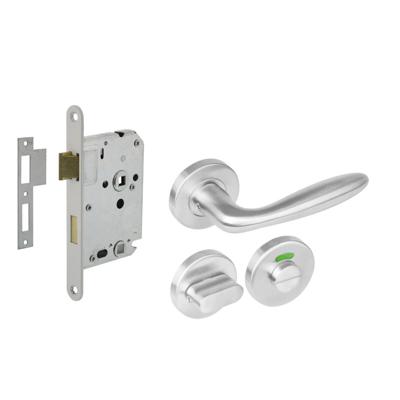 Intersteel Compleet deurklinksetJupiter RVS toilet - 0035.128199