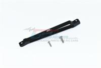 GPM Racing Aluminium Front Chassis Brace, Zwart - Arrma Mojave 6S - thumbnail