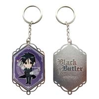 Black Butler PVC Keychain Sebastian - thumbnail