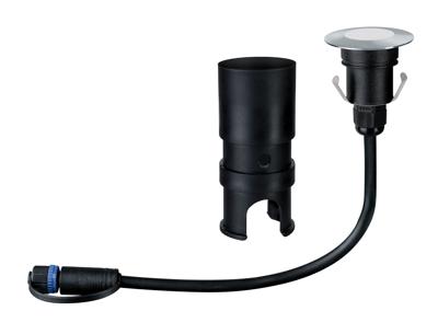 Paulmann 93951 Verlichtingssysteem Plug&Shine LED-buiteninbouwlamp LED 2.5 W Warmwit RVS