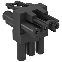 OBO Bettermann 6108084 Verdeelblok Zwart - thumbnail