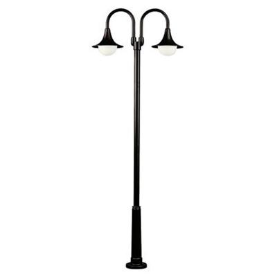 Albert Lantaarnpaal buitenLanor 2-lichts - zwart - 662047