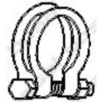 Klemstuk, uitlaatsysteem 250454 - thumbnail