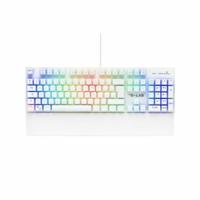 Mechanisch toetsenbord The G-Lab KEYZ RUBIDIUM Wit Azerty Frans - thumbnail