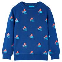 VidaXL Kindertrui 140 donkerblauw - thumbnail