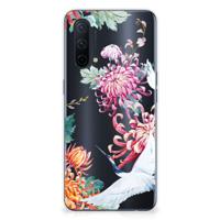 OnePlus Nord CE 5G | TPU Hoesje | Bird Flowers - thumbnail