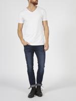 Petrol Industries T-Shirt Basic V-Neck Bodyfit Two Pack White - thumbnail