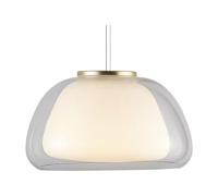 Hanglamp opaal glas E27 &apos;Jelly&apos; modern 39 cm - thumbnail
