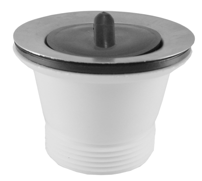 Wiesbaden Riko losse kunststof plug 11/2&apos;&apos;x70 mm wit