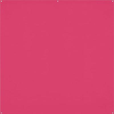 Westcott X-Drop Pro rimpelbestendig 8 'x 8' (2,44 x 2,44 m) achtergrond voor headshots, fotoshoots, groepsportretten, video-interviews en fotocabines - draagbaar en reisvriendelijk (donkerroze)