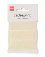 HEMA Cadeaulint 4.3m gebroken wit - thumbnail