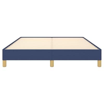 Bedframe stof blauw 160x200 cm Bedframe stof blauw 160x200 cm