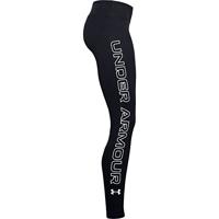 Sportleggings voor Dames Under Armour Favorite Wordmark Zwart Maat S - thumbnail