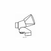 Plieger Beluchterkraan Met Keerklep 1/2 Zonder Wartel Chroom - thumbnail