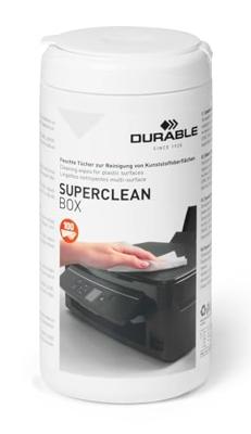 Durable 570802 Schoonmaakdoekjes voor kunststof 100 stuk(s)