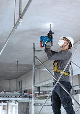 Bosch Blauw GBH 18V-24C Professional Accu Boorhamer | SDS-plus | 2 x 5,0 Ah accu + snellader | In L-Boxx 0611923003 - thumbnail