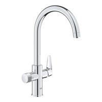 Keukenfilterkraan - Chroom - Waterfiltratie - Hoge C-vormige uitloop - 150° draaibaar - GROHE Blue Pure StartCurve - 30592000 - thumbnail