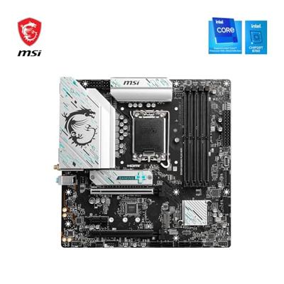 Moederbord - MSI - B760M GAMING PLUS WIFI Intel B760 LGA 1700 micro ATX - thumbnail