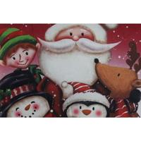 Kussen DKD Home Decor Kerstmis Multicolour Polyester 40 x 10 x 40 cm (2 Stuks) - thumbnail