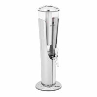 Royal Catering RCSD-4 Sapdispenser, 3 liter, koelsysteem met ledverlichting, drankdispenser, drankdispenser met tapkraan - thumbnail