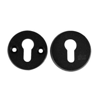 Ivana veiligheidscilinderrozetten SKG3 - Ø58mm - mat zwart
