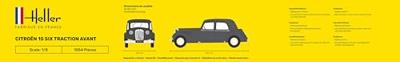 Heller 1/8 Citroen 15 CV Heller 1/8 Citroen 15 CV