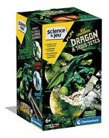 Clementoni - Sciences and Play - Legendary Egg - Dragon heeft drie hoofden - thumbnail