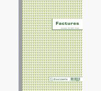 Exacompta facturen, ft 29,7 x 21 cm, dupli, Franstalig - thumbnail