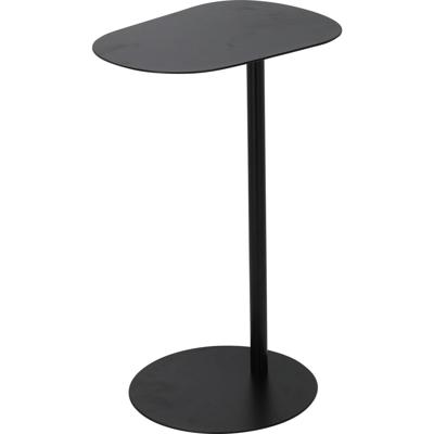 Bijzettafel organisch zwart 35x53cm