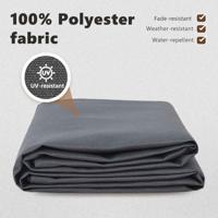 VidaXL Zonnescherm vervangingen antraciet 1000 x 160 cm - thumbnail