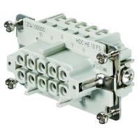 Weidmüller 1204100000 Businzetstuk RockStar® HDC HE 10 + PE Schroeven 1 stuk(s)