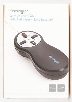 Kensington draadloze presenter met laserpointer zonder geheugenkaart