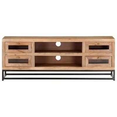 Tv-meubel 110x30x40 cm massief acaciahout Tv-meubel 110x30x40 cm massief acaciahout