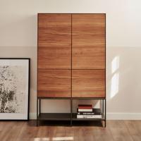 Kave Home Opbergkast 'Vedrana' Walnoot, 160 x 98cm - thumbnail