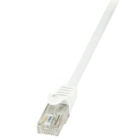 LogiLink CP2071U RJ45 Netwerkkabel, patchkabel CAT 6 U/UTP 5.00 m Wit Snagless 1 stuk(s) - thumbnail