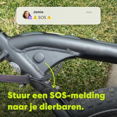 Tile by Life360 Sticker (2024) - Kleine Bluetooth-tracker, afstandsbedieningfinder en itemfinder voor fietsen, bril en meer. Zowel iOS- als Android-compatibel. Telefoonfinder. 1-pack (zwart)