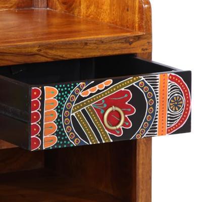 Schoenenbank Multikleur 100 x 35 x 45 cm Massief acaciahout