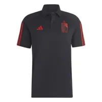 België Polo Senior 2022-2023 - Maat XL - Kleur: Zwart | Soccerfanshop - thumbnail