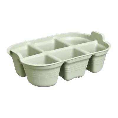Elho Zaaitray green basics 22cm steengroen Elho Zaaitray green basics 22cm steengroen