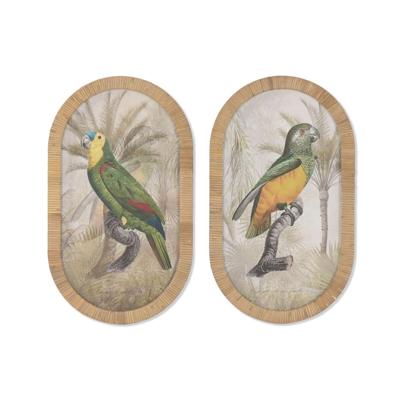 Schilderij Home ESPRIT Kristal Rotan 35 X 2,5 X 60 CM (2 Stuks) Schilderij Home ESPRIT Kristal Rotan 35 X 2,5 X 60 CM (2 Stuks)