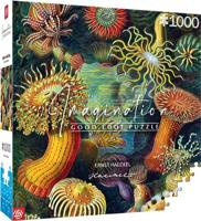 Verbeeldingspuzzel: Ernst Haeckel Zeeschepsels 1000 elementen - thumbnail